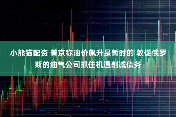 小熊猫配资 普京称油价飙升是暂时的 敦促俄罗斯的油气公司抓住机遇削减债务